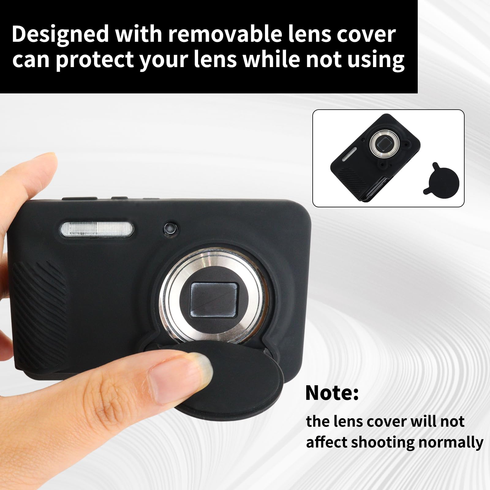 MUZIRI KINOKOO Coque Pour Kodak PIXPRO FZ55, Housse De Protection En