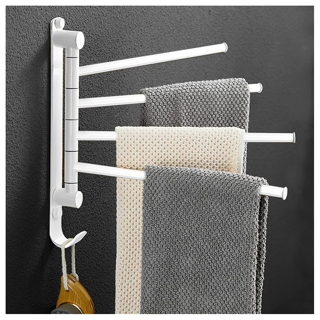 Porte-serviettes en laiton avec rosace : élégance durable pour votre salle de bain
