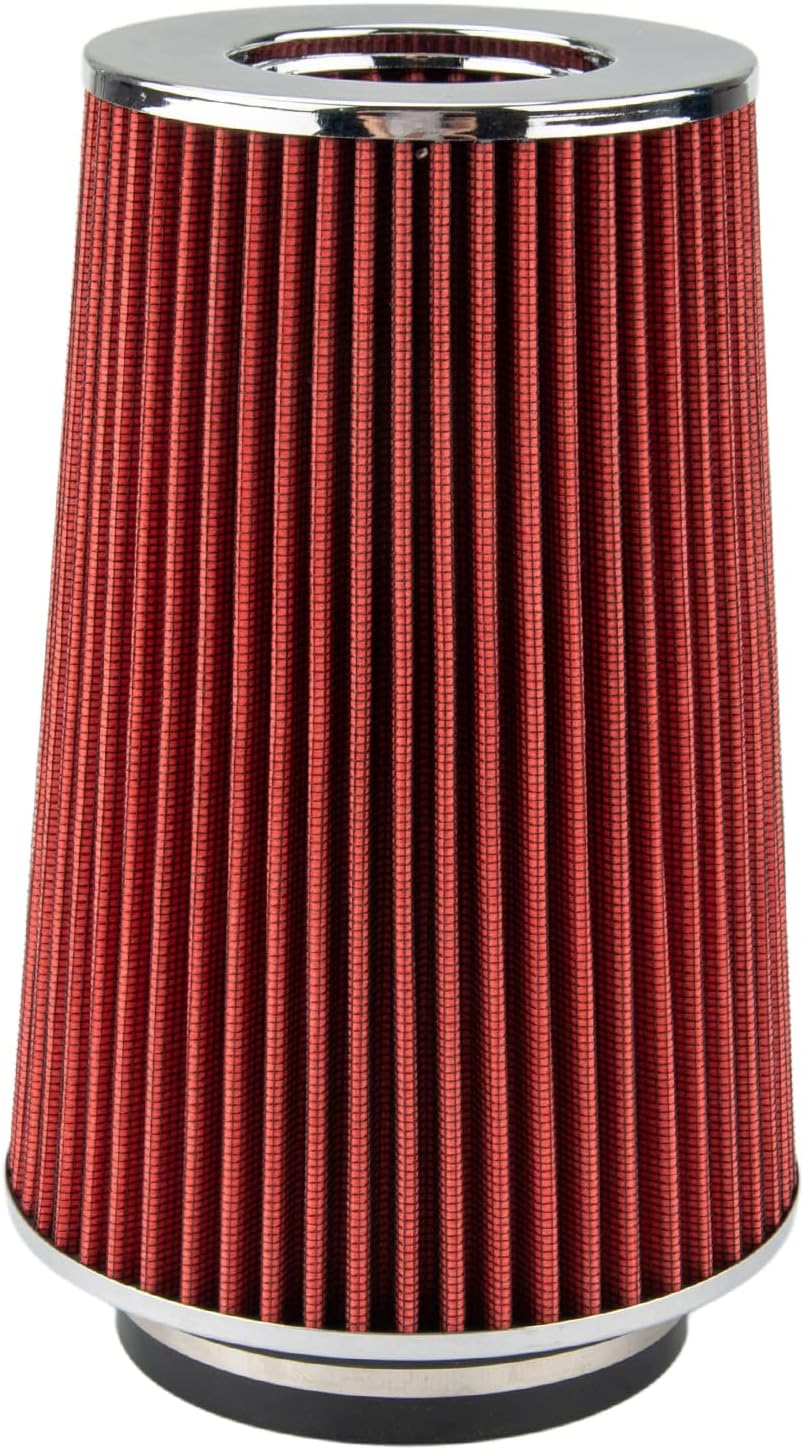 Cold Air Intake Kit with Filter Heat Shield for 1997-2003 Ford F-150 4.6/5.4L, 1997-2003 Expedition 4.6L, 1997-1999 F-250 5.4L (Red)