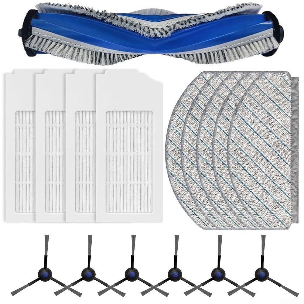 Kit nettoyage Deebot N20 N20 Plus Pro Plus brosses - 8