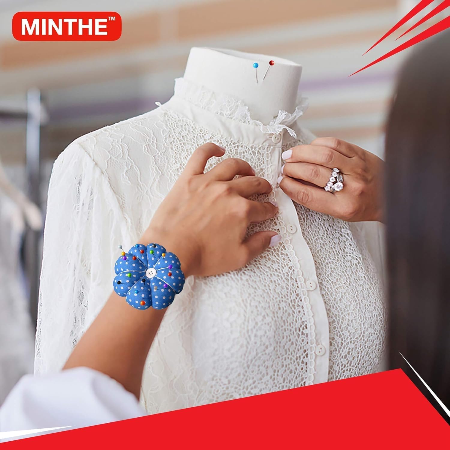 Akozon U-vormige Quiltspelden - Rechte Pinnen Voor Het Vastzetten Van Stoffen Voor Naaien En Knutselen Voor Woondecoratieprojecten Het Vastzetten Van Stoflagen En Quilten