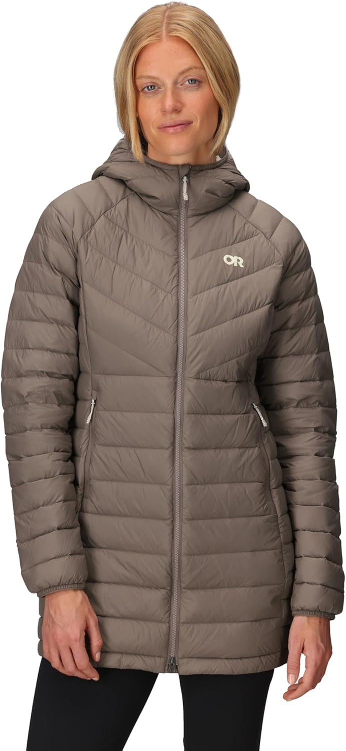 Outdoor Research Women's Transcendent Down Parka | Water & Wind Resistant, Insulated, Lightweight, Standard Fit