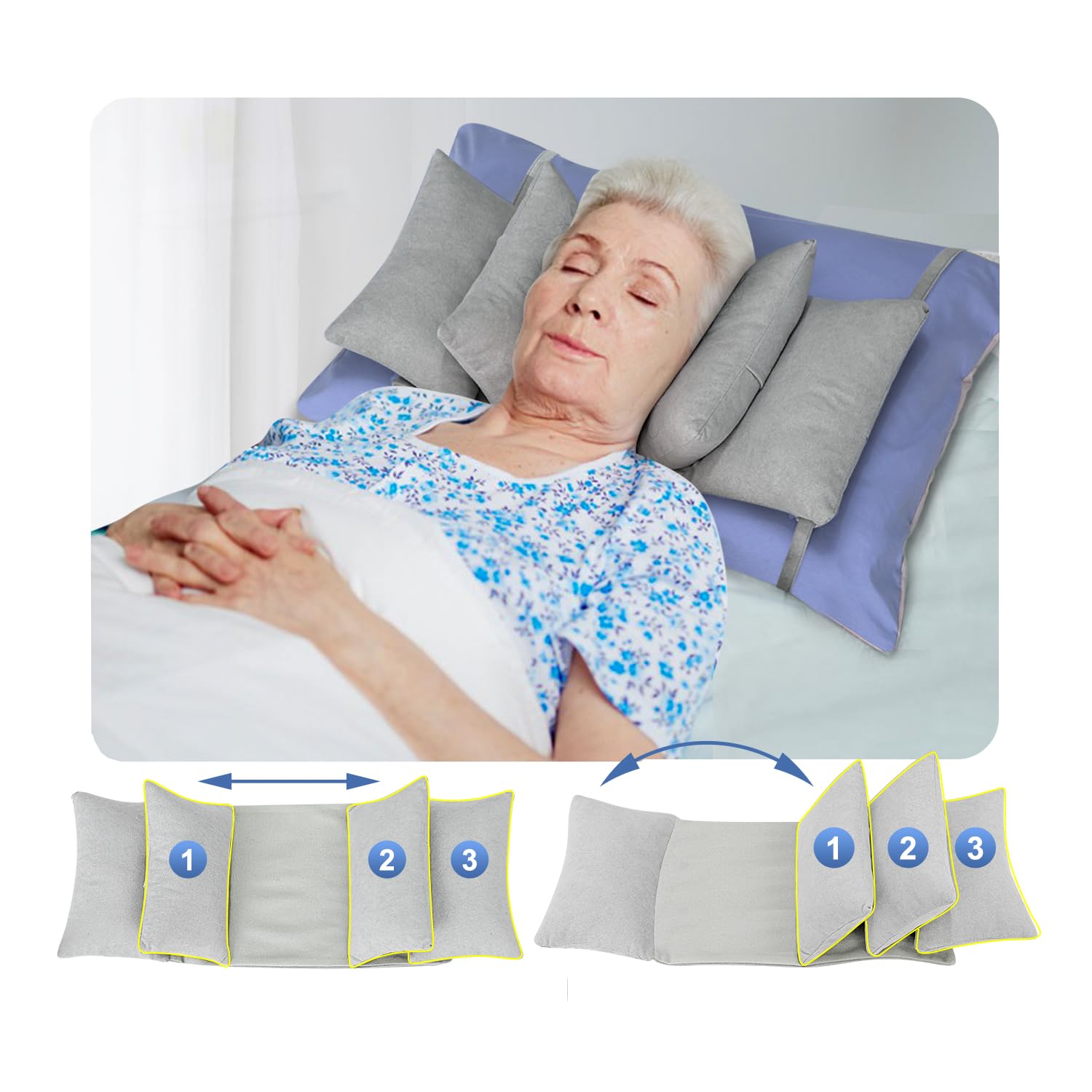 Amazon.com: Mybow Head Stabilizer, Head Support Pillow for Elderly