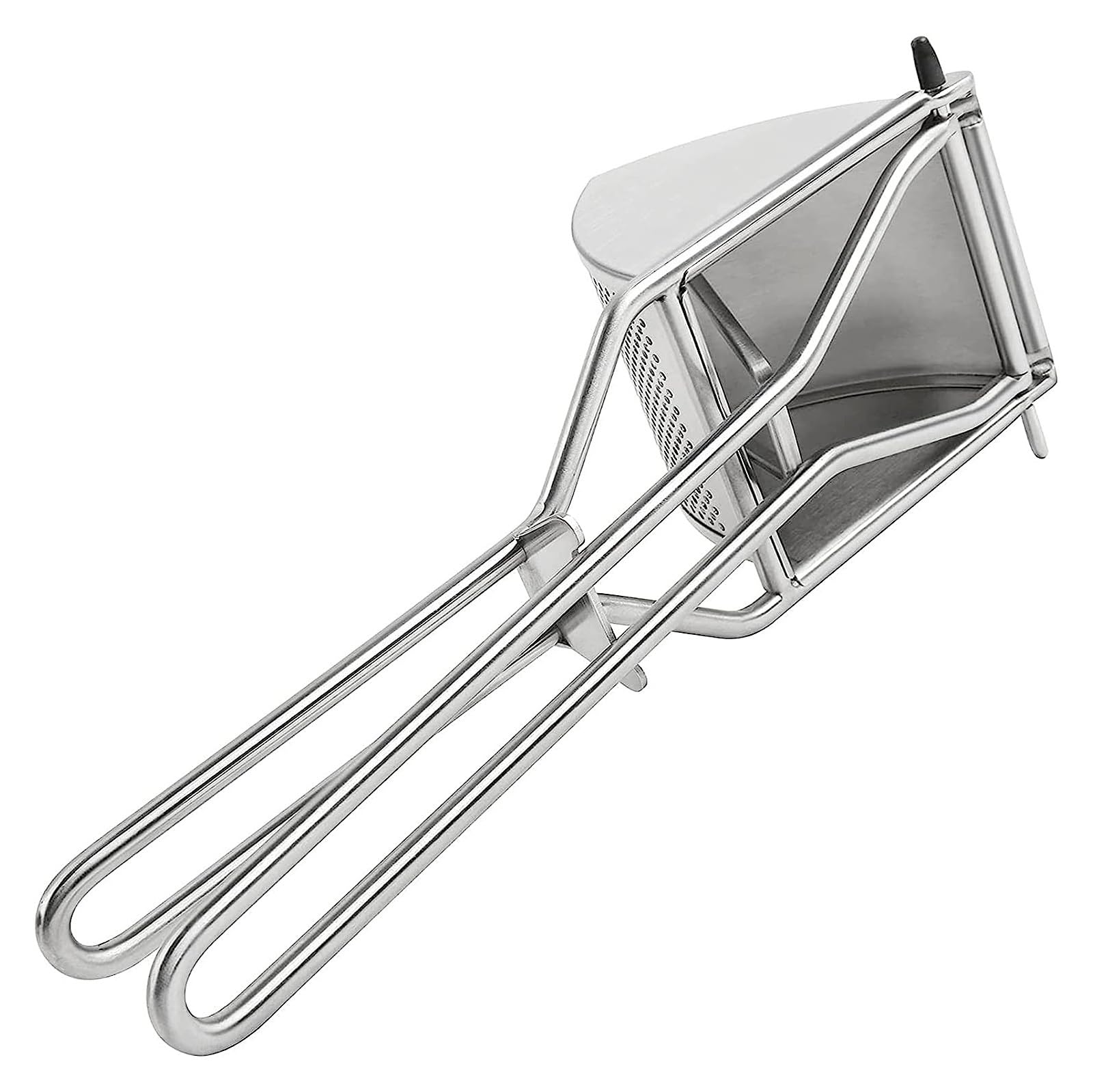 Kartoffelbrecher, Kartoffel-Reismaschinen, Edelstahl-Kartoffelpresse, Kartoffelstampfer, Quetscher, Lebensmittelsieb, Presssieb, Lebensmittelpresse und Zitronenpresse, Saftbereiter, hygienisch und lei