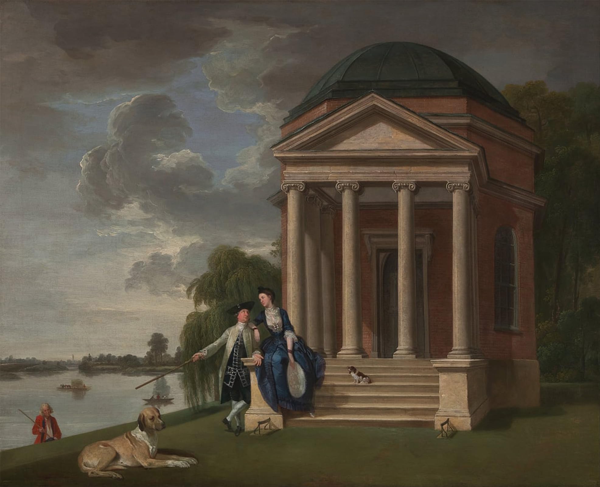 Impression toile David Garrick Johan Zoffany finition premium