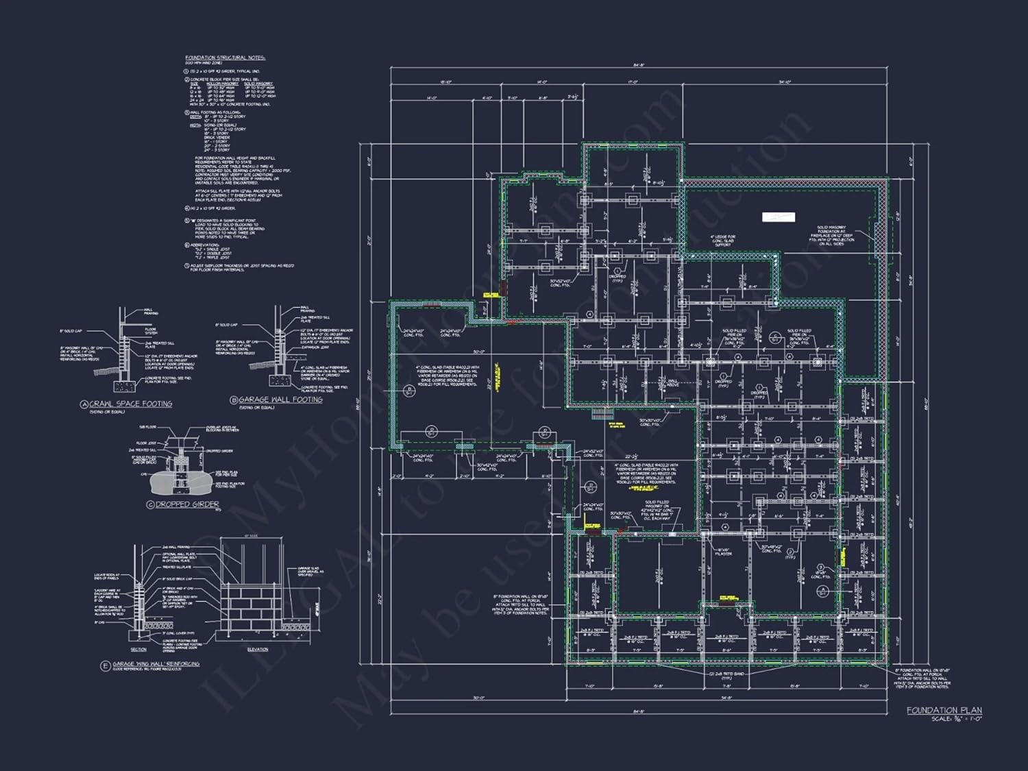 16-1831 HOUSE PLAN - Elegant House Plan with Floor Plans and Blueprint Designs