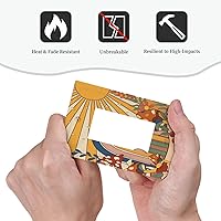 Vista 6 de Cubierta de Interruptor de Luz de Estilo Boho Vintage de los 70 Sol Arcoíris Champiñón Floral Rocker Individual 1 Gang Cubierta de Enchufe