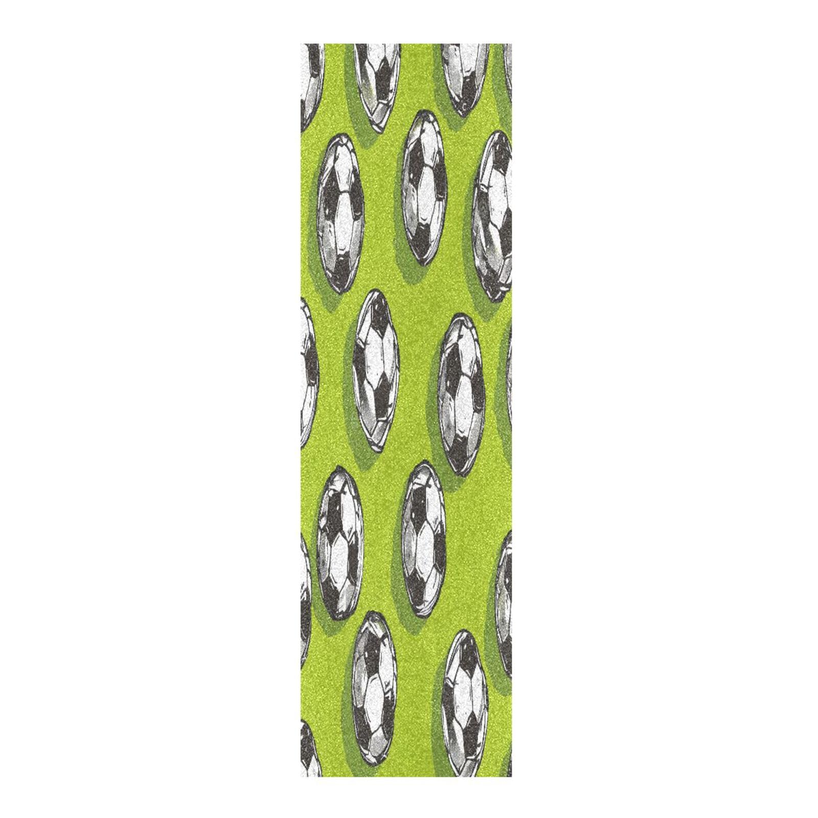 CEBUGI Soccer Ball Skateboard Grip Tape 44x10in Waterproof Tear-Proof Longboard Grip Tape Bubble Free Non-Slip Scooter Grip Tape for Girls Boys