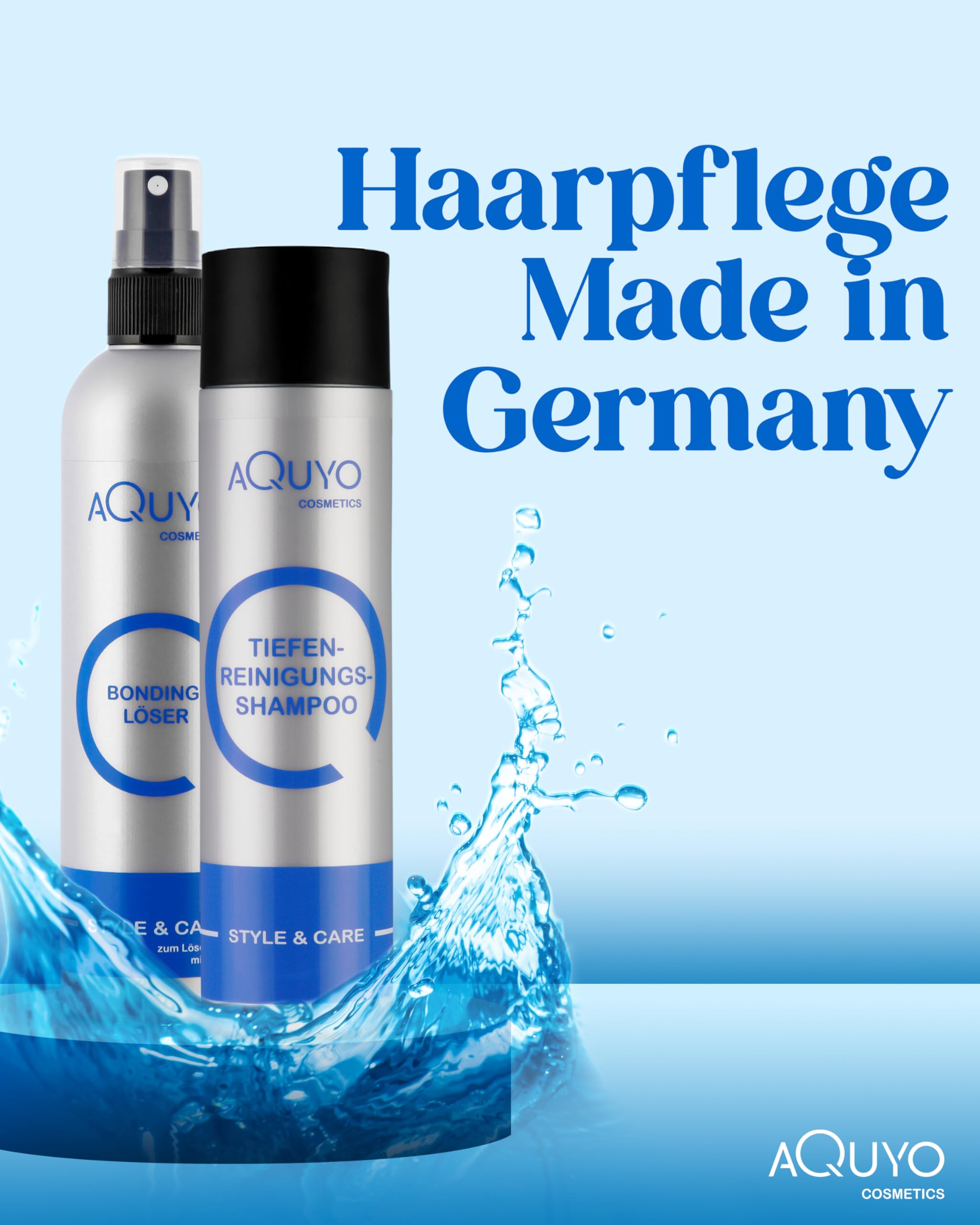 Style & Care Bondinglöser, Bonding Lösungsmittel zum entfernen von Bondings und Extensions (3x 200ml) | Spray Löser von Haar Tapes und Haarverlängerungen, Hair Bonding & Tape Remover