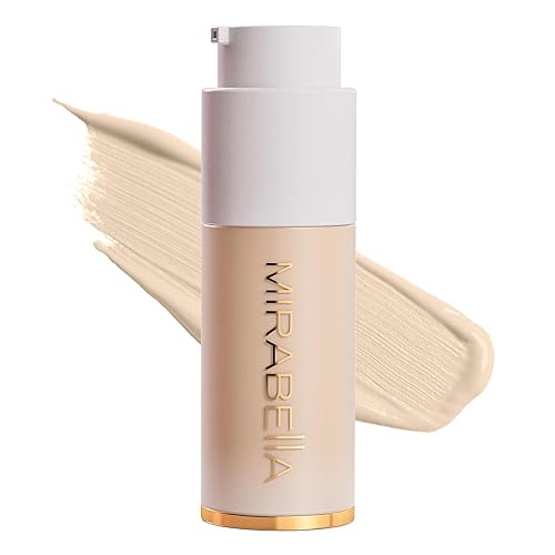 Miniatura 6 de Mirabella Beauty Invincible Anti-Envejecimiento Base líquida HD de cobertura completa, porcelana (0) - Base de acabado fotográfico con efecto