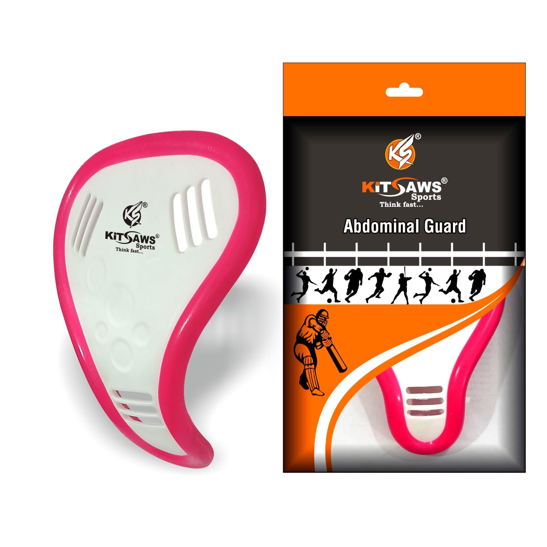Sports Women Abdominal Guard (Big) with Adjustable & Detachable Soft Waist Strap|Cricket & Other Sports|Extra Soft Rubber Edges with Maximum Protection.-picture-19