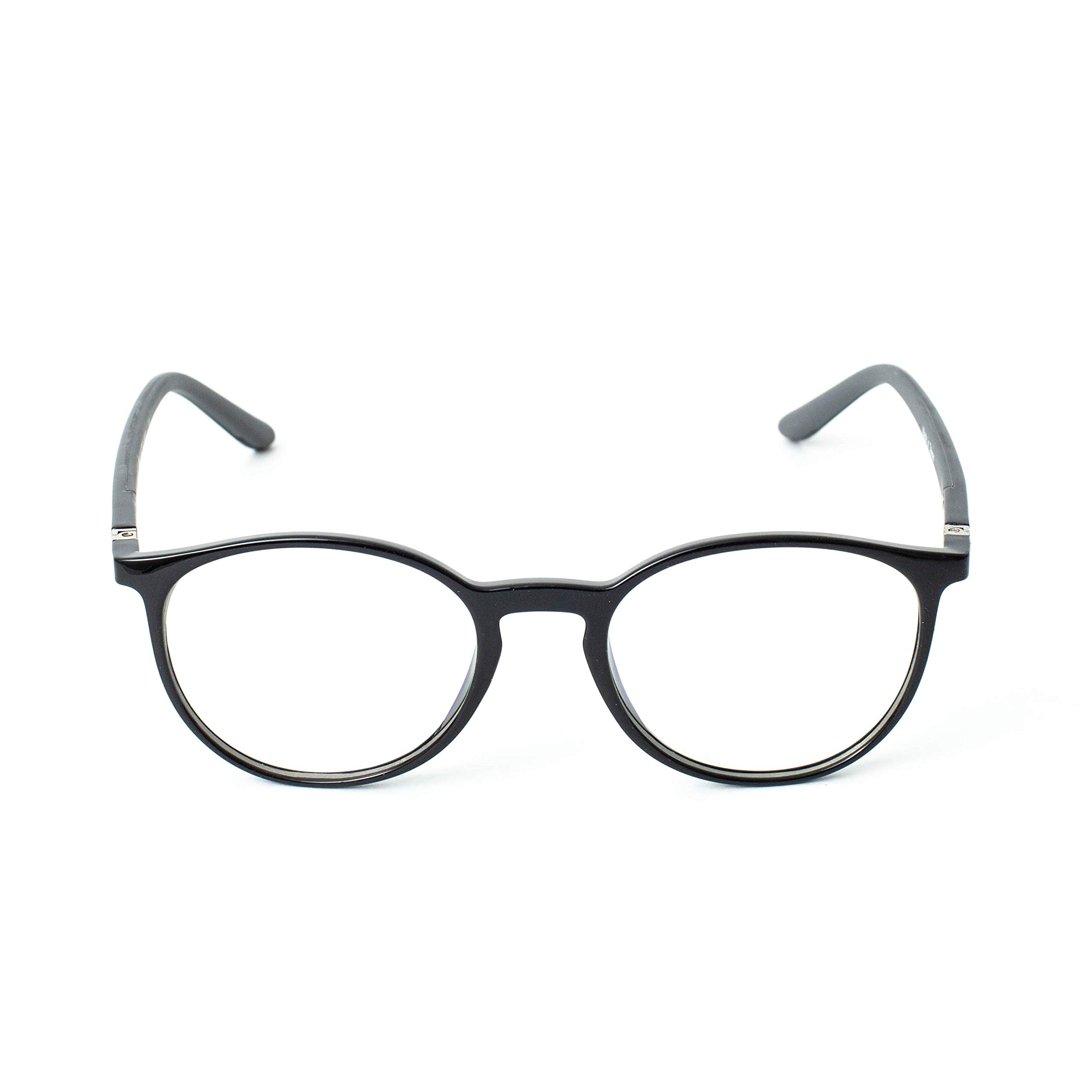 HornetTek B081-K Computer & Gaming Glasses with Blue Light Blocking Protection & UV Filter Eyewear Light Weight Frame Crystal Lens
