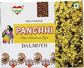 PANCHI KA PETHA AUR DALMUT Regular Sada Dalmoth Namkeen (500g), Original Agra's Famous Crunchy & Spicy, Authentic Lentil Mix Indian Snack, Fresh & Tasty & Perfect
