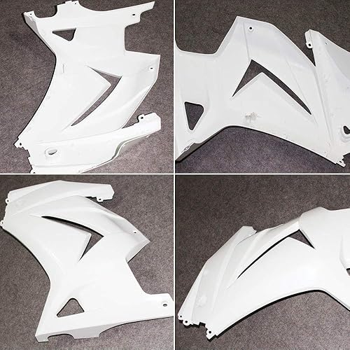 Miniatura 2 de Kit de carenado de motocicleta para Kawasaki NINJA 250R EX250 2008 2009 2010 2011 2012 sin pintar (15 piezas)