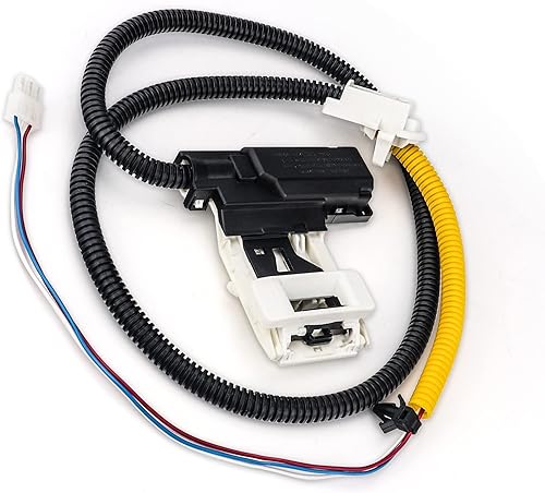 Conjunto de bloqueo de tapa de lavadora (3 cables) W11307244 apto para Whirlpool Maytag Amana Kenmore Series 200 300 110, el conjunto de pestillo de