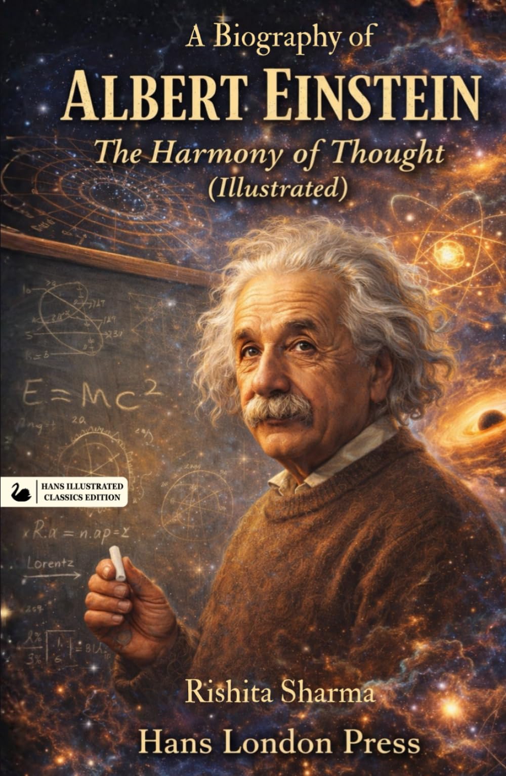 A BIOGRAPHY OF ALBERT EINSTEIN: The Harmony of Thought (Illustrated): An Illustrated Science Biography Exploring Relativity, Genius Mindset, Philosophy, and the Human Side of Albert Einstein