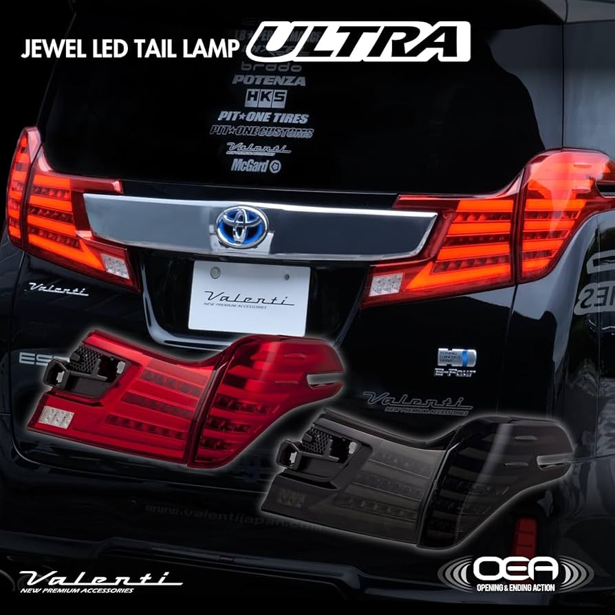 ヴェルファイア30 前期　テールランプ 30 ヴェルファイア 前期 純正加工 テールランプ LED Custom