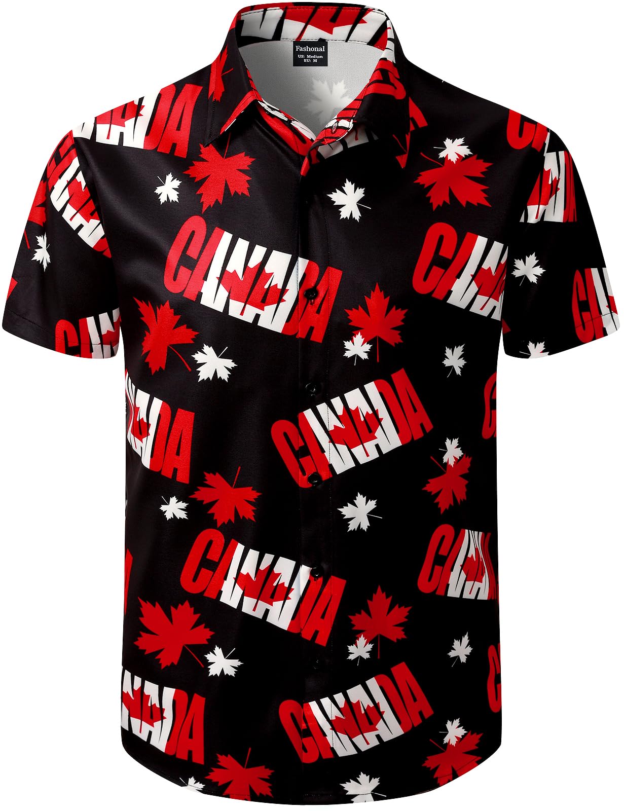 Men's Hawaiian Shirt Button Down Summer Short Sleeve Shirt