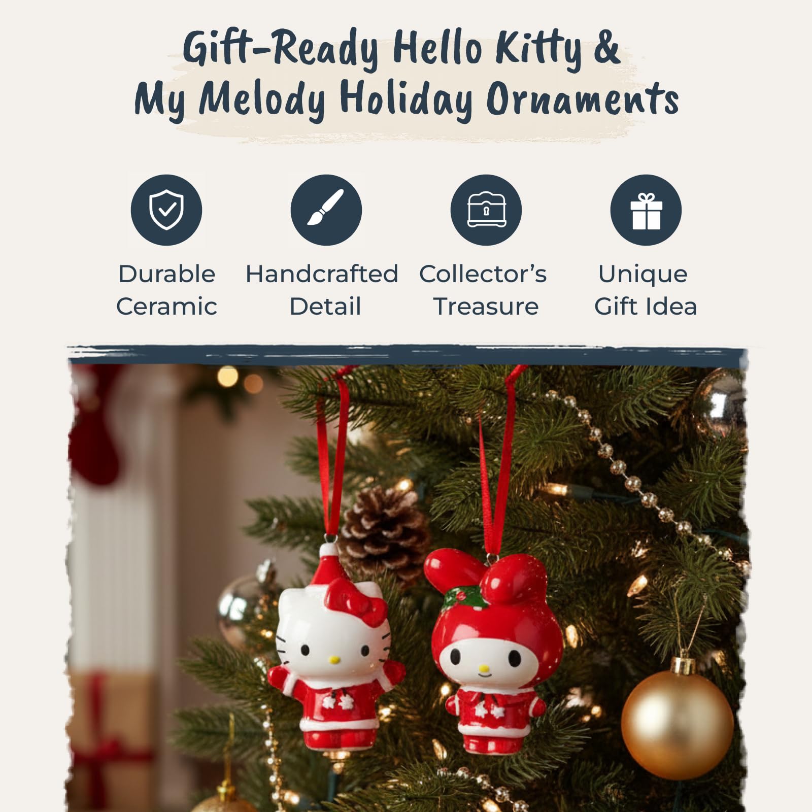 Amazon.com: Blue Sky Clayworks Hello Kitty and Friends Figural
