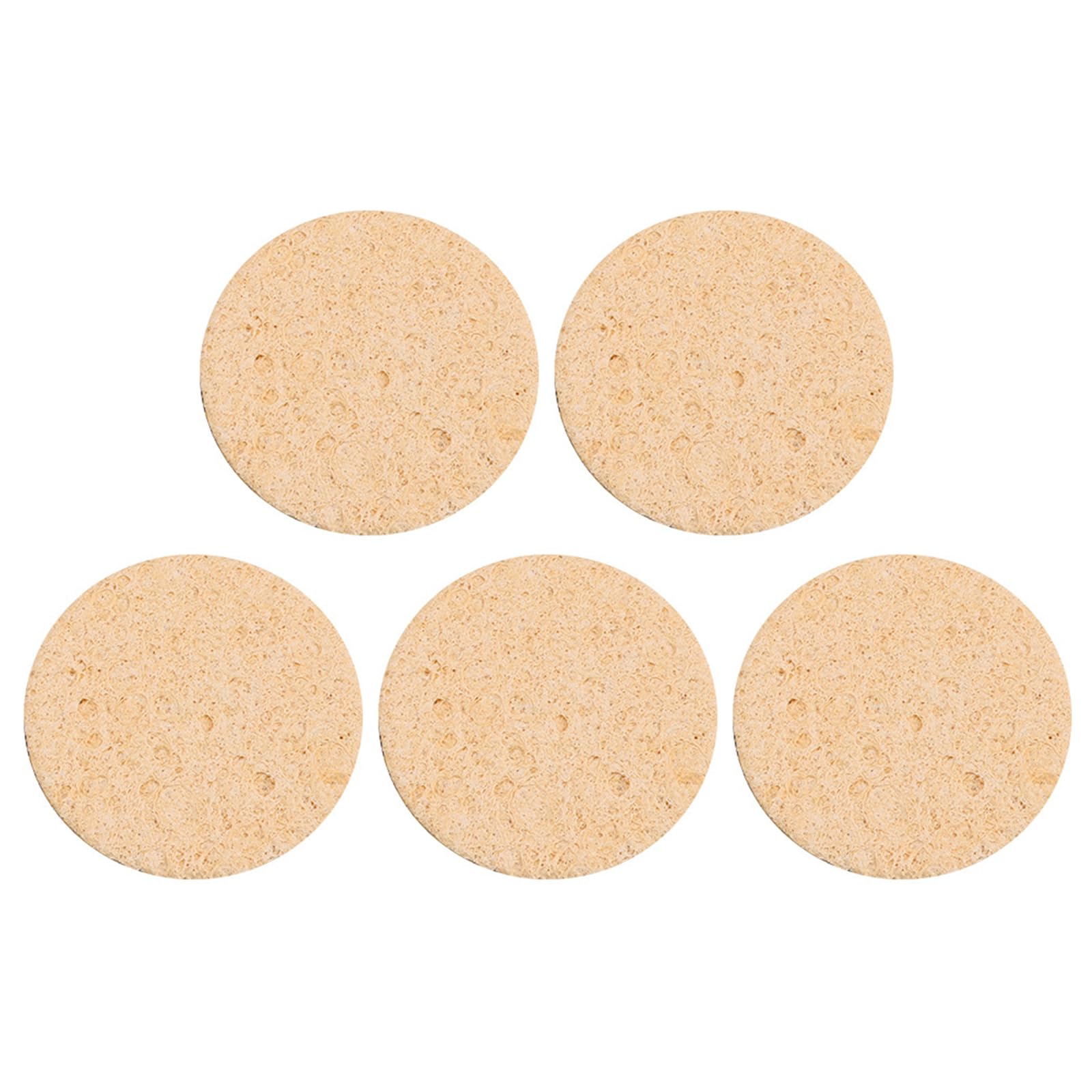 5Pcs Soldering Sponge Replacement Welding Soldering Iron Tip Cleaning Pad Sponge Iron High Temperature Professional Technician