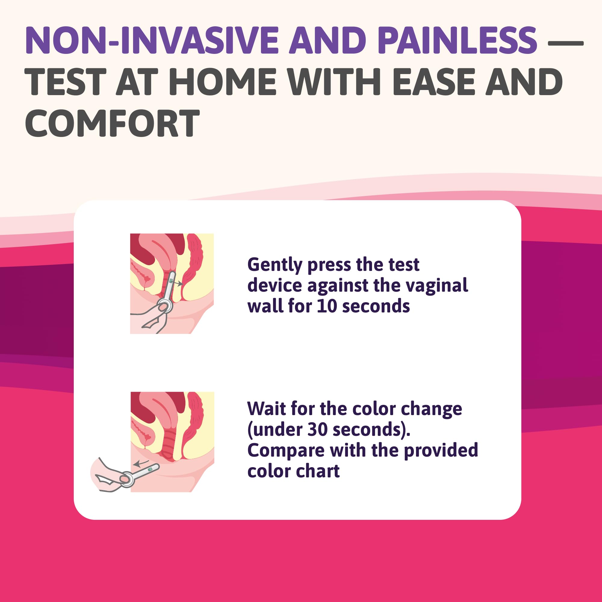 Exploro Vaginal pH Test Strips, BV Test & Yeast Infection Test Kit for Women, Bacterial Vaginosis Test, pH Balance Test Strips for Women, Clinically Tested, 15 Count