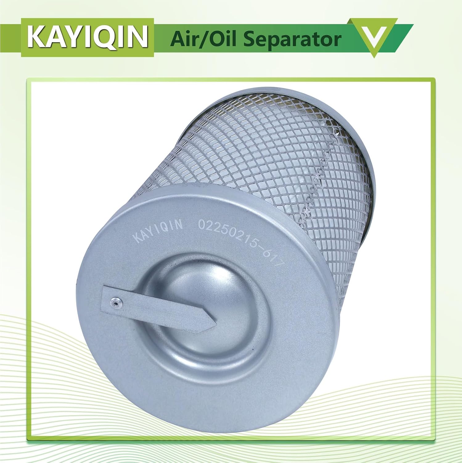 02250215-617 KAYIQIN Oil Separator Compatible with Air Compressor Replacement Separator Element