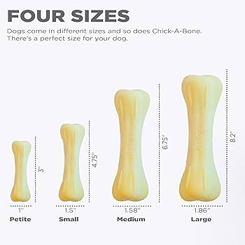 Amazon.com: Petstages Chick-A-Bone Dog Chew Toy – Chicken
