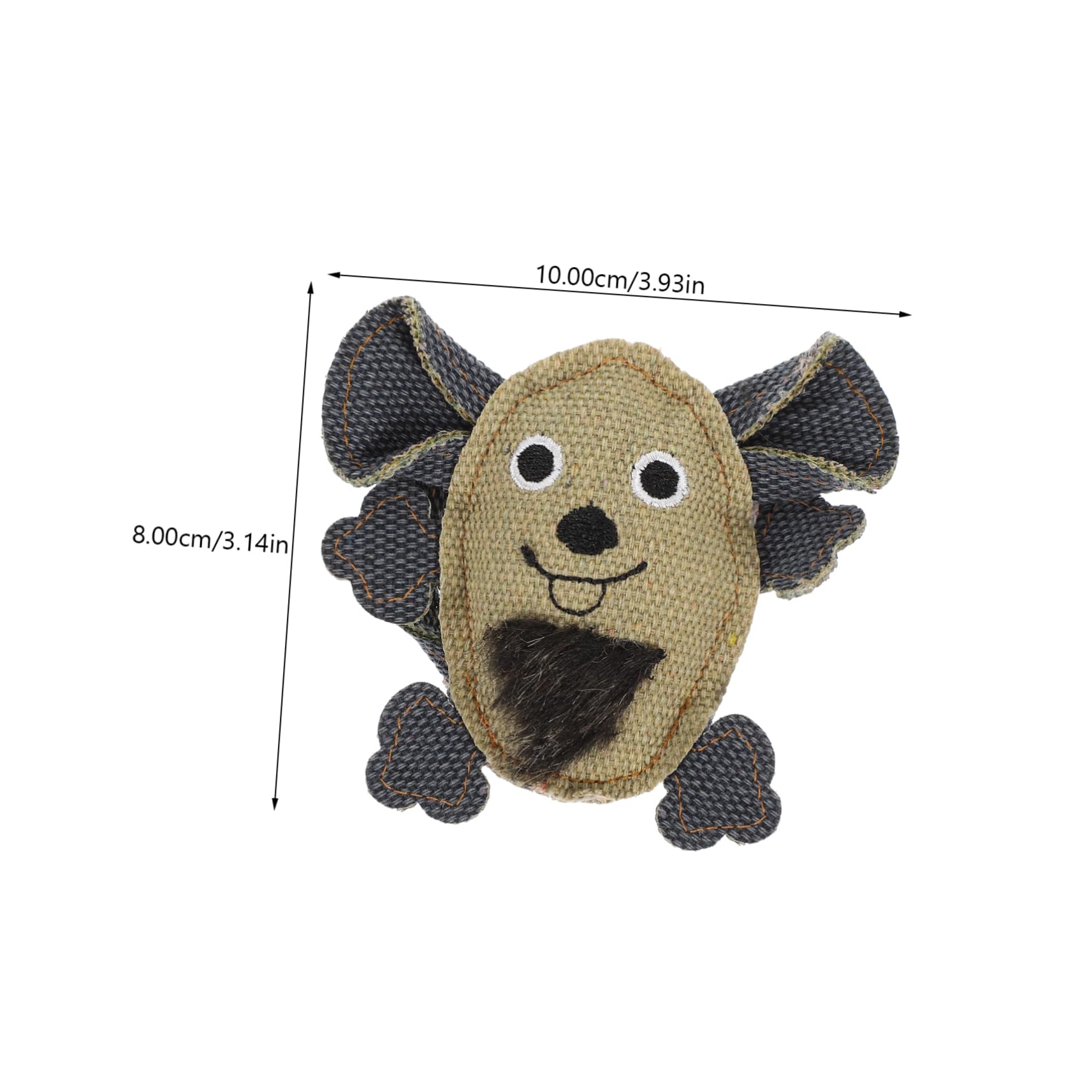 SUPVOX Lot De 5 Jouets Interactifs en Toile pour Chat en Forme De Queue À Mâcher 3 Pièces X 5