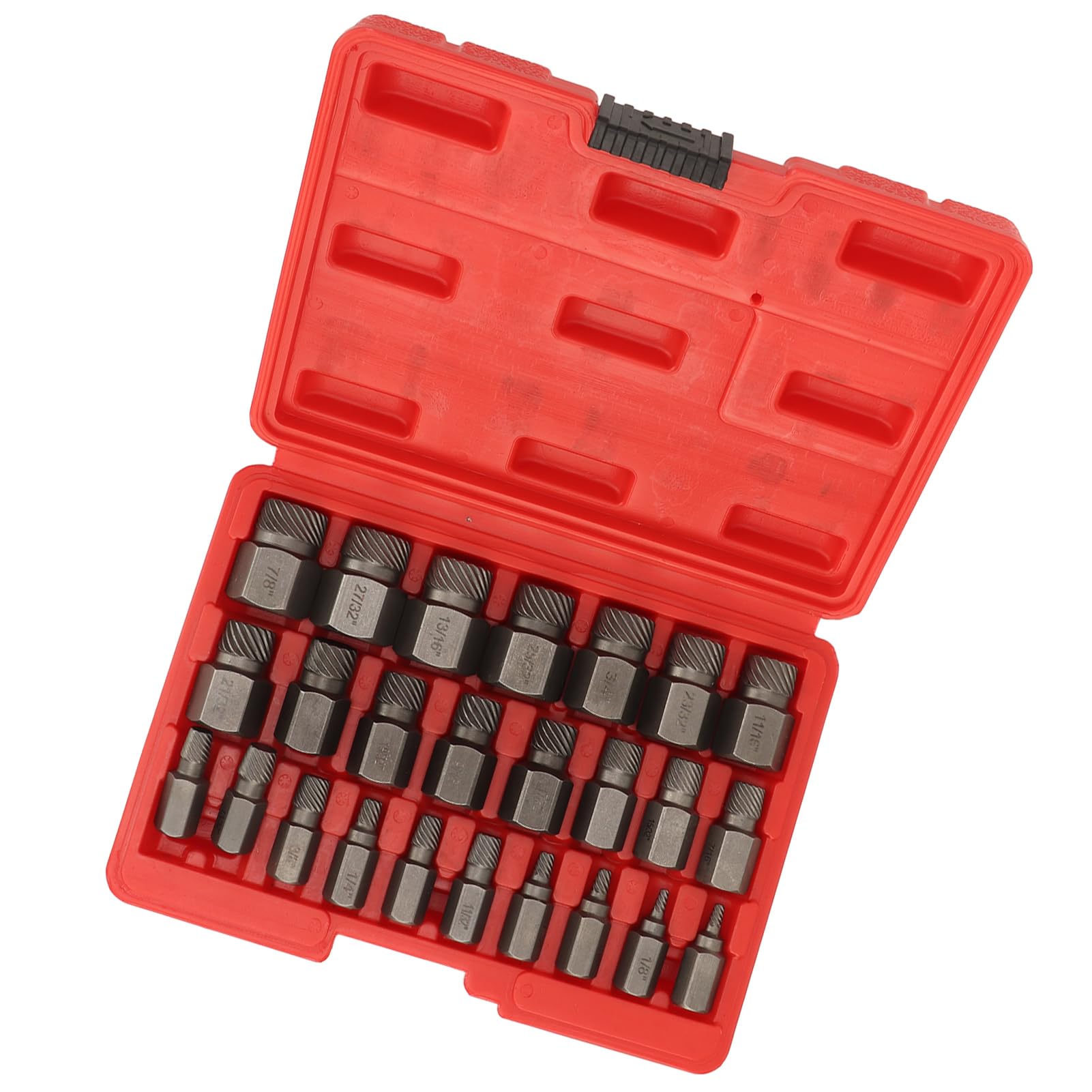 25pcs Zestaw Ekstraktora śrubowego Wydajny Stal Easy Out Multi Spline Extractor Set dla Narzędzi Zasilania i Ręcznego