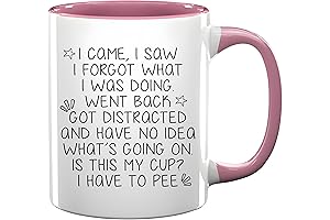 Amusing I Came I Saw I Forgot Senior Citizen Mug: Humorous Present for Seasoned Individuals