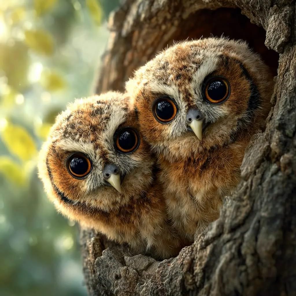 Curious Little Owl 1000-piece Wooden Jigsaw Puzzle, Memory Exercise and Stress Relief Game, Family Activity, Stress Relief Gift