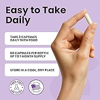 Vista 5 de Luma Nutrition Suplemento de Resveratrol de Alta Pureza - 98% Trans-Resveratrol - Antioxidante - Cápsulas de Resveratrol - Vegano y Sin Gluten - 60