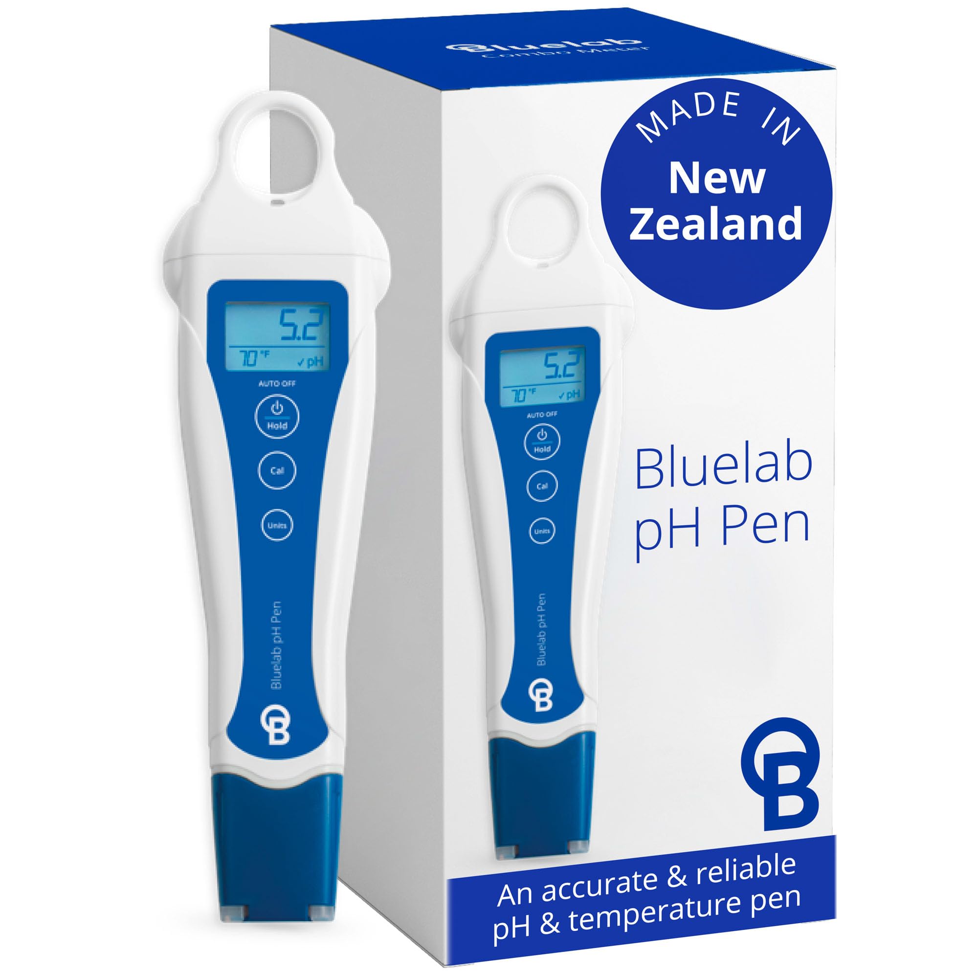 Bluelab pH Pen - ± 0.1 pH Accurate - Durable Double Junction Probe