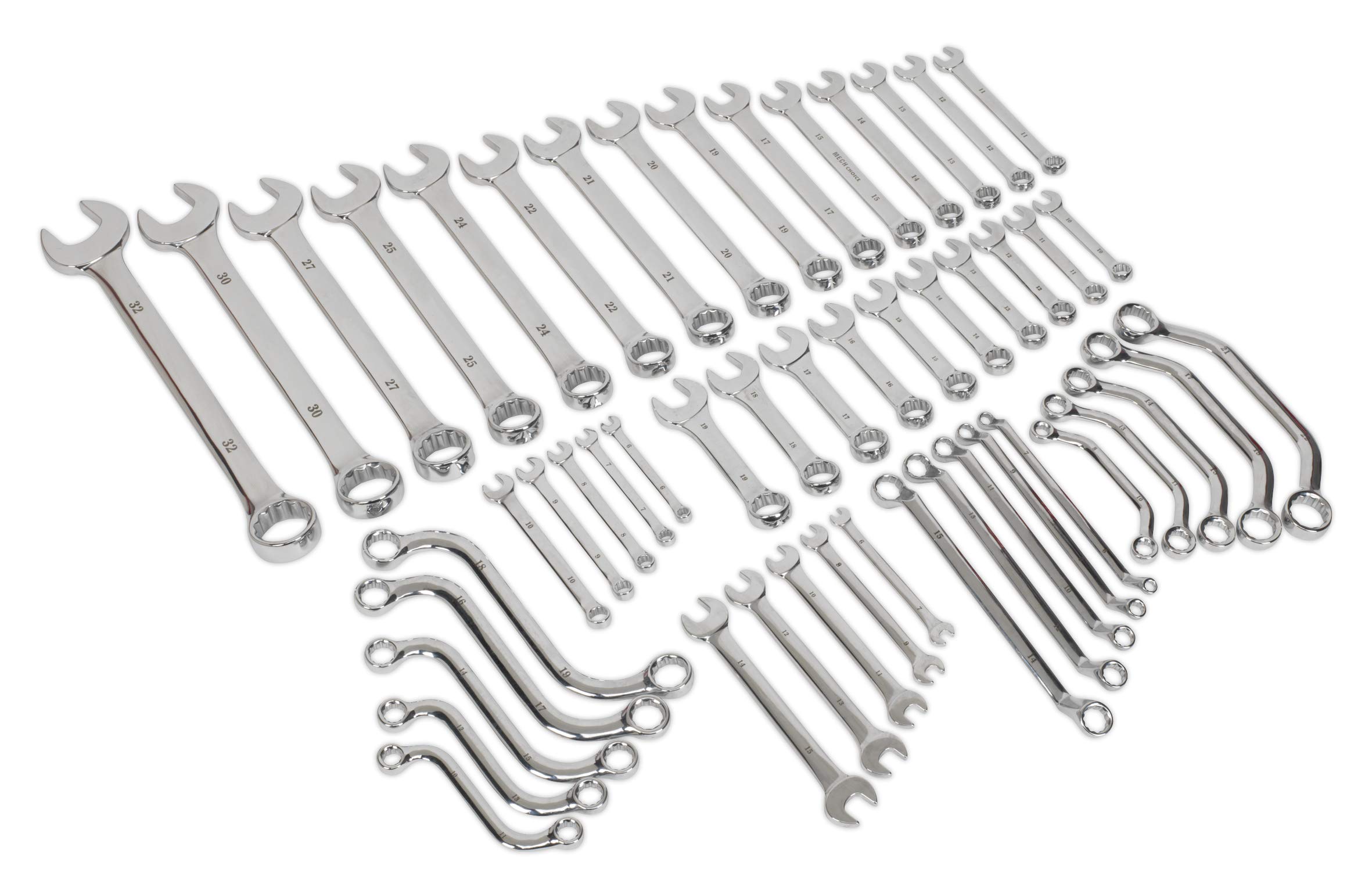 Siegen 50 Piece Multi Purpose Spanner Set Metric