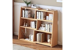 IOTXY 3-Tier Wooden Bookshelf