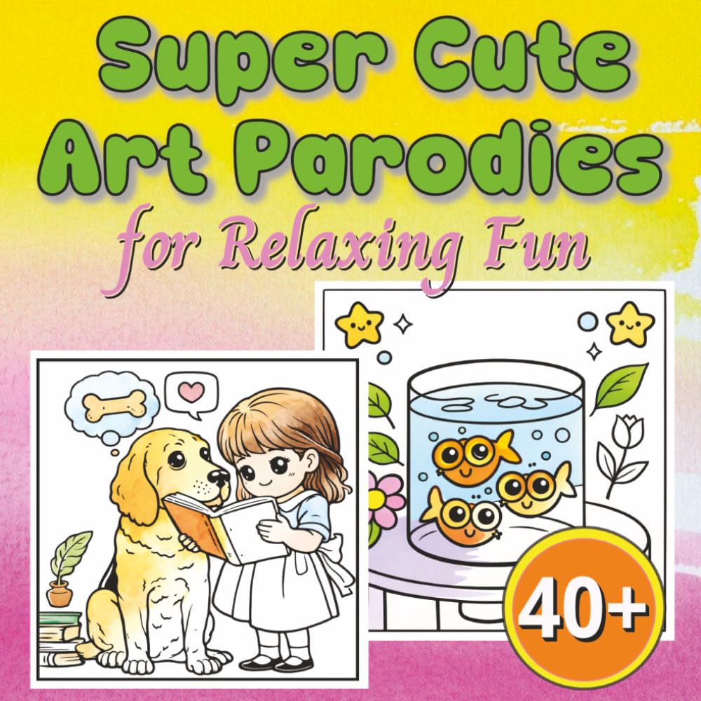 Super Cute Art Parodies for Relaxing Fun