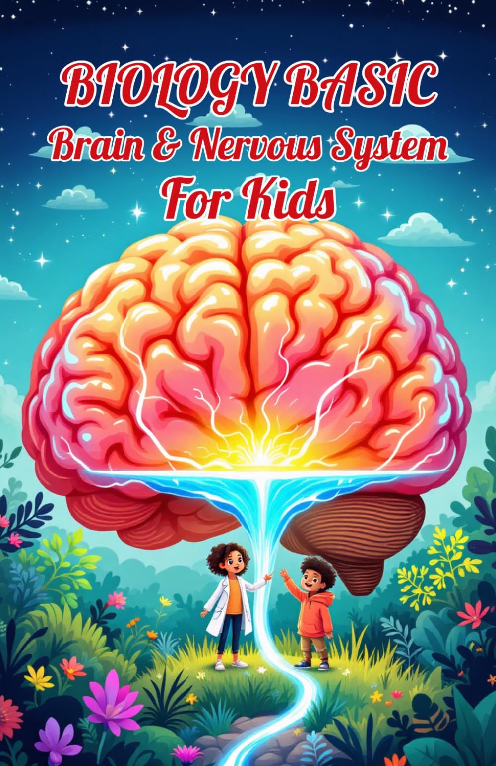 Biology Basic Brain and Nervous System for Kids: A Young Learner's Guide to Neurons, Senses, Memory, Sleep, and How Your Brain Controls Everything (Biology Basic For Kids)
