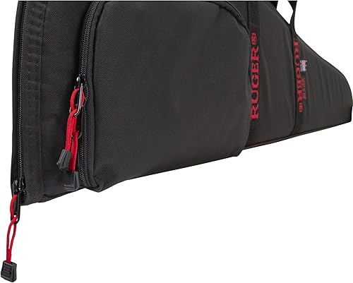 Miniatura 11 de Funda para rifle Ruger, color negro con logo Ruger en las asas, 40"