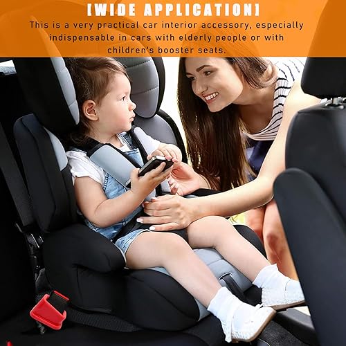 Miniatura 5 de 2 soportes para hebilla de cinturón de seguridad de automóvil, refuerzo de hebilla de cinturón de seguridad de silicona, fácil acceso a la hebilla