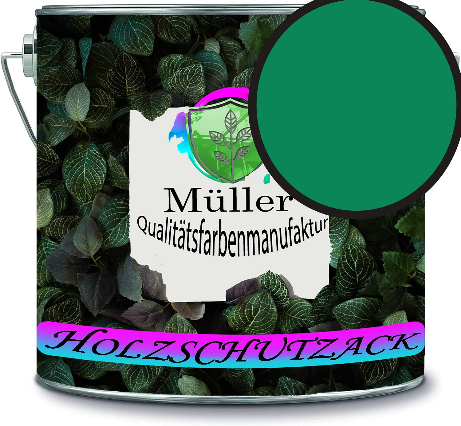 Peinture bois RAL 6024 vert trafic résistant intempéries