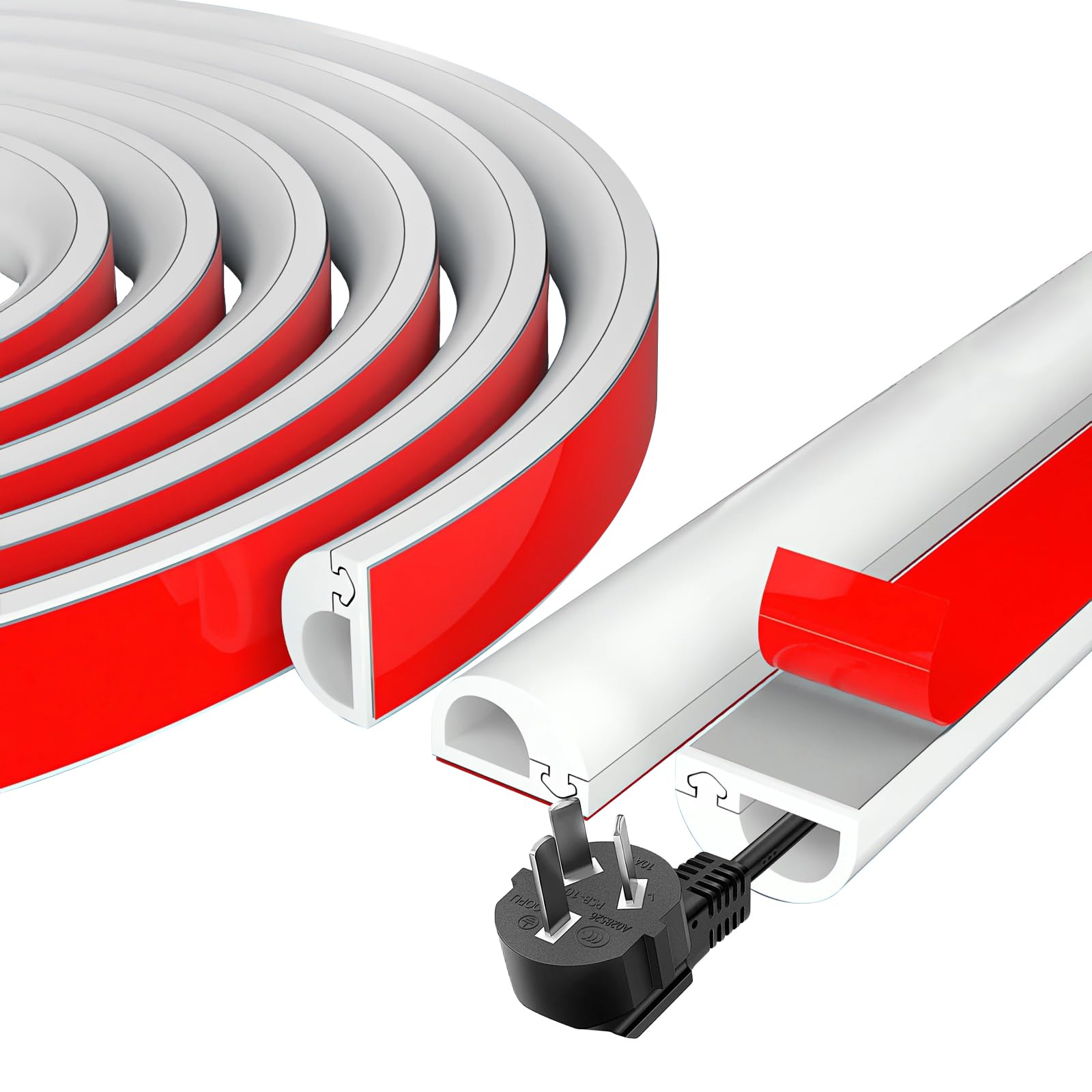 Canalina Passacavi Pavimento Canalina Passacavi Adesiva 3m Canalina - Foto 10