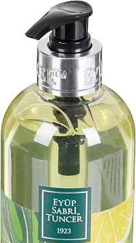 Eyüp Sabri Tuncer Natural Olive Oil Liquid Soap, Fountain Lemon (500 ml)