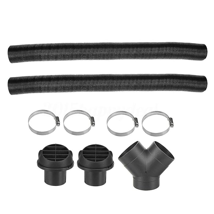 Buy Compatible with asto Diesel Heater 75mm Heater Pipe Ducting Y