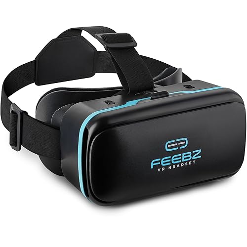 VR Headset for iPhone & Android + Remote - for Kids  Mainly for Watching 3D VR Videos + Some VR Games for Android  Virtual Reality Goggles Set for