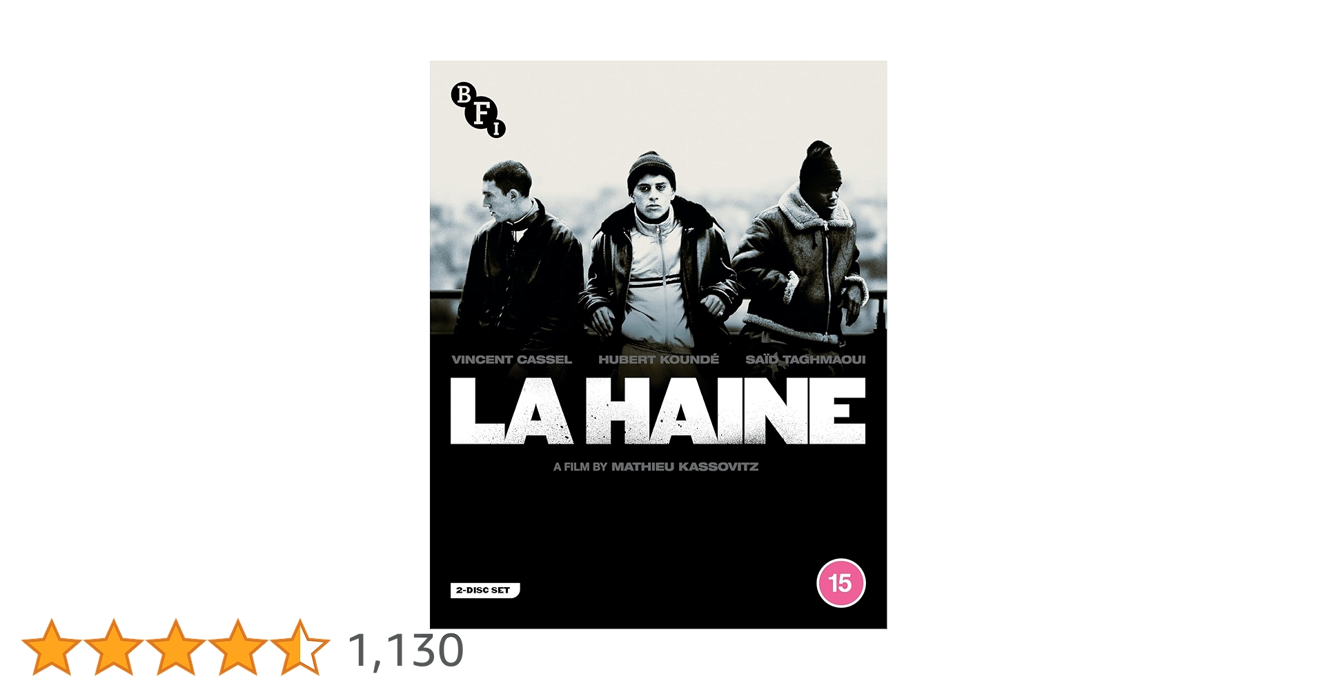 Amazon.co.jp | La Haine (2-Disc Blu-ray) DVD・ブルーレイ