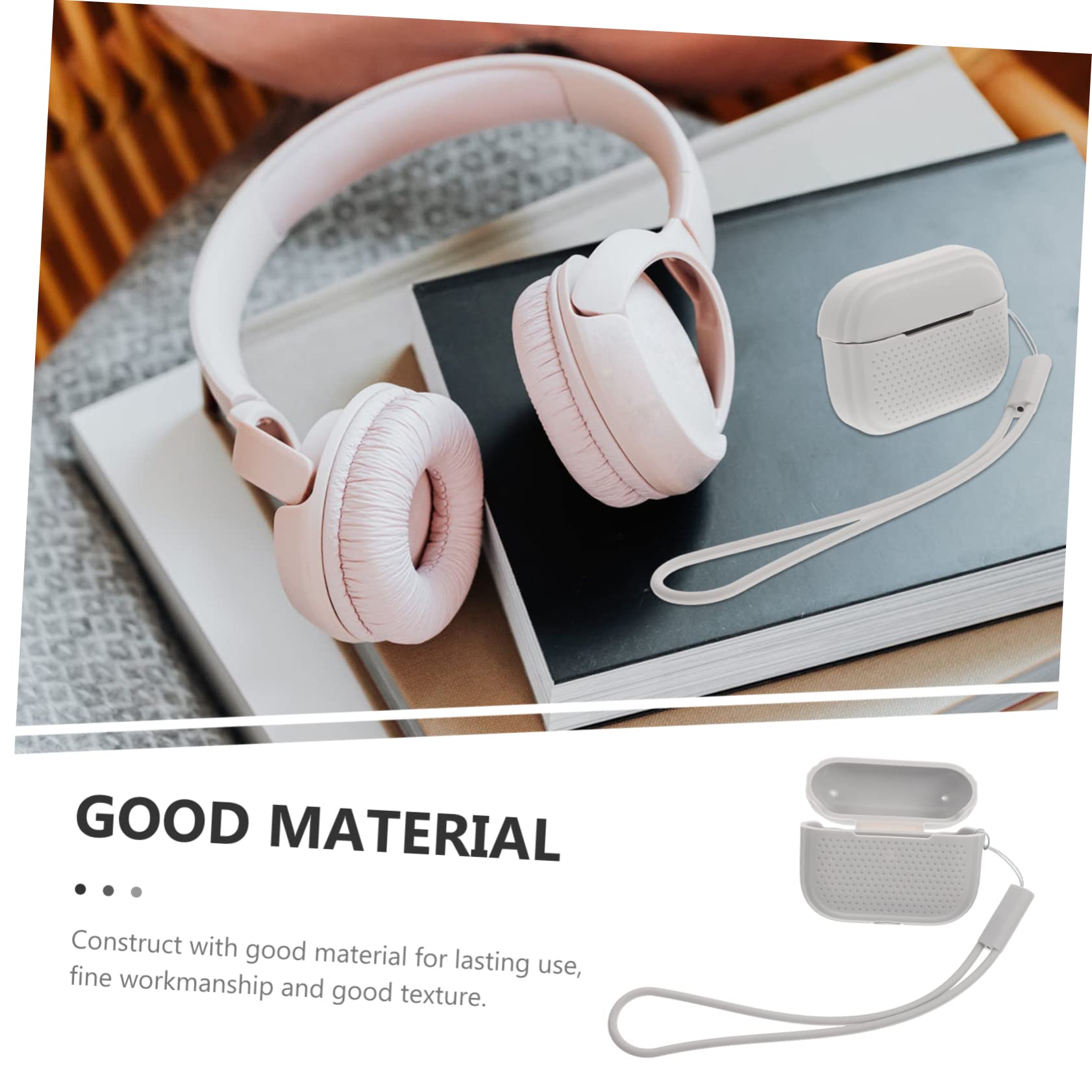 jojofuny 5piezas Funda Protectora para Auriculares Inalámbricos Estuche Compacto y Ligero Compatible con Pro Diseño Moderno y Versátil para Uso Diario y