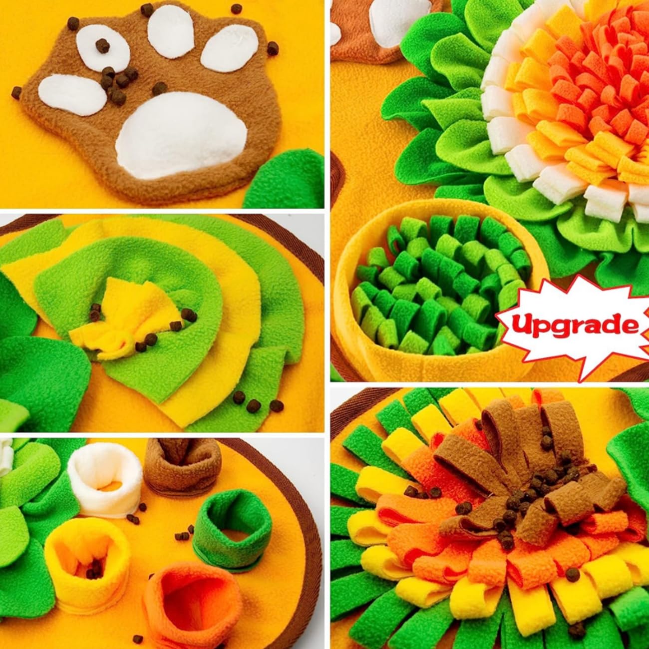 Snuffle Mat for Dogs TAIYUNWEI Pet Slow Feeding Mat, Interactive Pet Foraging Mat for Smell Training Stress Relief - Image 4