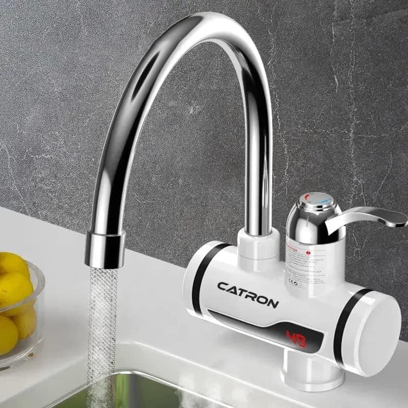 Catron CT1 Instant Electric Water Heater Faucet Hot Tap with Shower HomeKitchen Bathroom LED