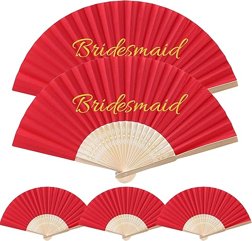 Miniatura 1 de DFDG Ventilador de papel plegable de mano personalizado, ventilador de papel personal personalizado, recuerdo de boda, recuerdo de despedida de