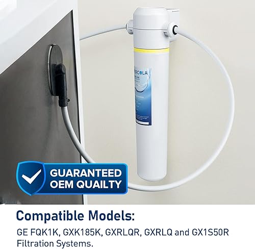 Miniatura 2 de PERCOLA FQK1K - Filtro de agua para debajo del fregadero repuesto para sistema de filtración debajo del mostrador de una sola etapa GE FQK1K 1320
